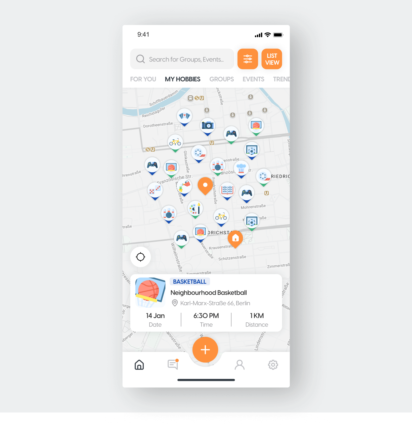 Mobile UI